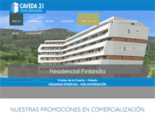 Tablet Screenshot of caveda31.com